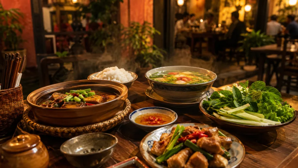 Mặt tiền quán ăn
